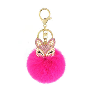 Llavero Fox Pom-Pom