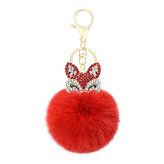 Llavero Fox Pom-Pom