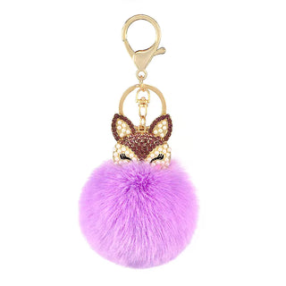 Llavero Fox Pom-Pom