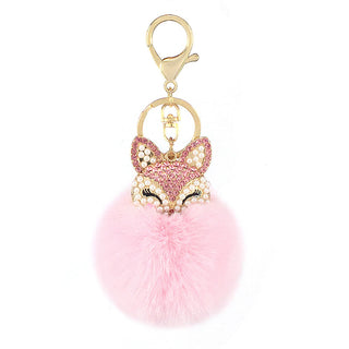 Llavero Fox Pom-Pom
